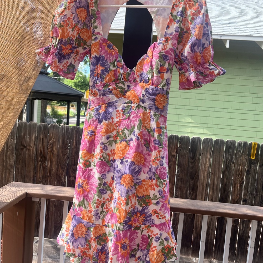 Well, Hello Molly! It’s nice to see you in this floral dress.
